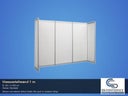 Messestellwand 0,5 m Messewand Trennwand