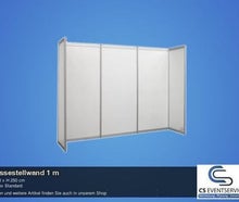 Messestellwand 1 m Messewand Messestand