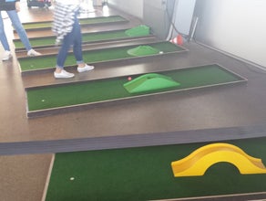Mobile Minigolfanlage