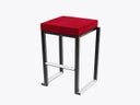Barhocker KUBO SMART, rot