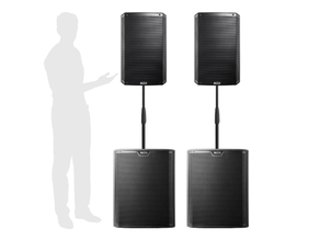 PA-Anlage mieten (ab € 99): HK Audio, JBL, RCF, Seeburg ✓ Bis 500 Personen ✓ Aktiv ✓ Plug & Play ✓ Kautionsfrei