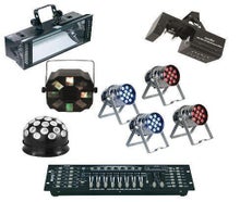Partylicht L Partyanlage, Licht Beleuchtung Anlage LED, Lichteffekte