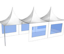 Faltzelt 3 x 9m