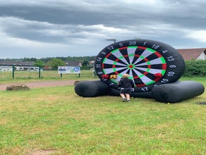 Fußballdart XXL mieten | Firmenfeier, Vereinsfest & Event