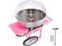 Zuckerwattemaschine Mit Wagen Inkl. Abdeckhaube Zuckerwattemacher Zuckerwatte - Galerie - Bild 2