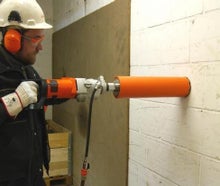 Kernbohrgerät bis Ø 162 mm, handgeführt oder mit Stativ