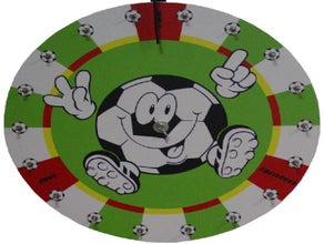 Glücksrad, Modell "Fußball" inkl. 19% MwSt.