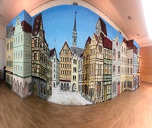 Altstadt, Schnee, Marktplatz Kulisse im Winter, Fachwerk - Event - Dekoration - Altstadt