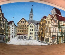 Altstadt, Schnee, Marktplatz Kulisse im Winter, Fachwerk - Event - Dekoration - Altstadt