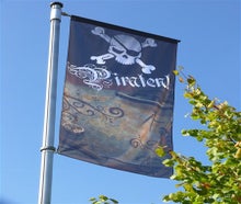 Hissfahnen Piraten, Fahnen,