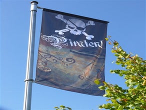 Hissfahnen Piraten, Fahnen,