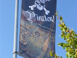 Hissfahnen Piraten, Fahnen,