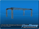 4 Punkt 30er Globaltruss Messestand 6x11m
