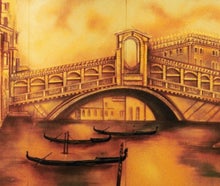 Venedig Rialtobrücken Kulisse, Brücke, Italien, Romantik