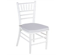 Stuhl Weiß Hochzeit Chiavari inkl. Sitzkissen