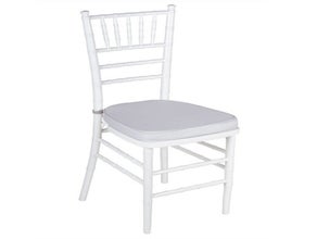 Stuhl Weiß Hochzeit Chiavari inkl. Sitzkissen
