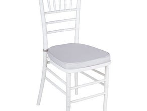 Stuhl Weiß Hochzeit Chiavari inkl. Sitzkissen