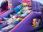 Hüpfburg "Einhornstrecke" mieten Spielstrecke Einhorn Hindernisbahn - Galerie - Bild 2