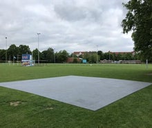 8,5 m x 8,5 m Tanzboden / Tanzfläche / Zeltboden / Messebelag / Hygieneboden / Hallenboden / Allzweckboden / Tanzparkett / Multifunktionsboden