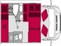 A - Classic 4/6 pax - Pilote P706 S - Teilintegriertes Wohnmobil mit Etagenbett - Galerie - Bild 2