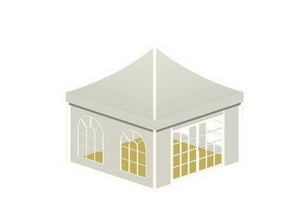 Pagode 4m x 4m