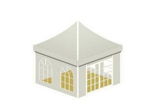 Pagode 4m x 4m