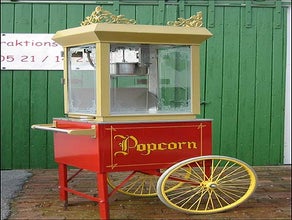 Popcornmaschine gold, deluxe inkl. 19% MwSt.
