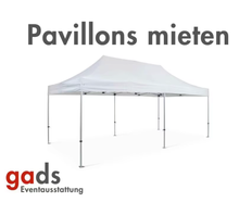 Faltpavillon 3×3 m weiß mieten | große Stückzahlen verfügbar