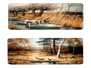 Wild Enten, Wild Fasan - Kulisse, Wiltiere, Wald, Wasser