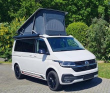 T 6 California Ocean Edition mit sehr guter Ausstattung, Markise, ggf. Fahrradträger und Anhängerkupplung. Der Standort des T 6.1 ist 27639 Wurster Nordseeküste , ab dem 22.07. verfügbar