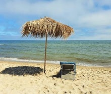 Strandschirm - Palmenschirm - Karibikschirm