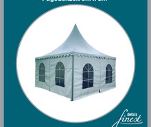 Pagodenzelt // Spitzdachzelt // Hochzeitszelt // Pagode