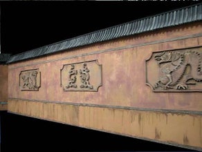 Chinesische Mauer, Asien, Zaun, Drache, China, Kulisse, 3D