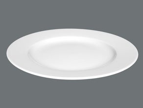 Englischer Teller, Grillteller, Platzteller - rund 30cm, Eventgeschirr inkl. Endreinigung