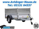 Kastenanhänger -Offenerkasten mit Gitter