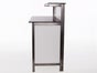 Mobile Edelstahl-Cocktailbar mieten – Exklusive Event-Bar (150 cm) mit edler Optik - Galerie - Bild 2
