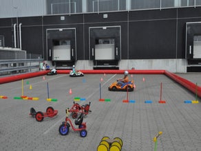 Parcours "Fahrspaß" - Kinderautoparcours mieten