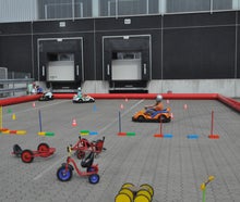Parcours "Fahrspaß" - Kinderautoparcours mieten