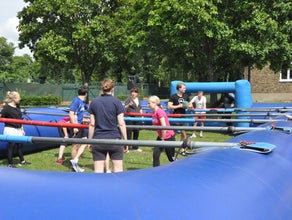 Human Table Soccer - Menschenkicker - Menschenfußball mieten