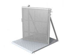 Crash Barrier, Absperrung, Crashbarrier, Stage Barrier, Stagebarrier, Demogitter, Bühnengitter, Grabengitter, mobile Absperrung, Absperrungen, Barricade, Barricades, Barrikade, Blockade, Wellenbrecher, Bühnenbarrikade, Door