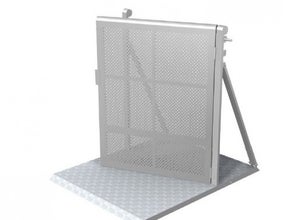 Crash Barrier, Absperrung, Crashbarrier, Stage Barrier, Stagebarrier, Demogitter, Bühnengitter, Grabengitter, mobile Absperrung, Absperrungen, Barricade, Barricades, Barrikade, Blockade, Wellenbrecher, Bühnenbarrikade, Door