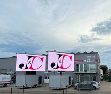 LED-Trailer 21m², 600x350cm Bildmaß, Format 16:9, 3,9mmLED´s