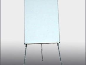Flipchart Fläche HxB 100x75 cm, ohne Papier