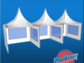 Faltzelt 3 x 9m