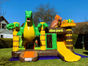 Dino Hüpfburg mieten mit Rutsche | Event & Geburtstag - Galerie - Bild 2