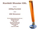 Konfettishooter XXL -  Konfettikanone - Konfettiwerfer