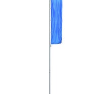 mobiler Fahnenmast / Fahne / Notausgang