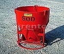 Betonbombe, Betonkübel Betonsilo 500 Liter