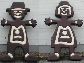 Lebkuchen Figuren, Kuchen, Weihnachten, Lebkuchenhaus, Hexe, Hensel & Gretel
