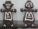 Lebkuchen Figuren, Kuchen, Weihnachten, Lebkuchenhaus, Hexe, Hensel & Gretel